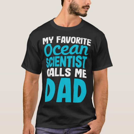 Marine Biologist Dad Marine Biology T-shirt (Voorkant)