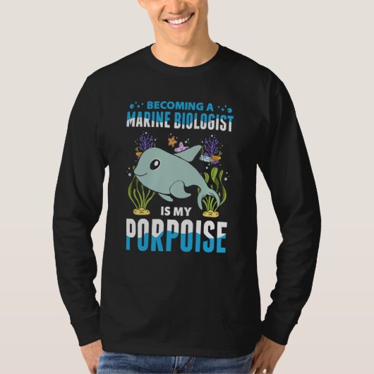 Marine Biology For Future Marine Biologist Ocean S T-shirt (Voorkant)