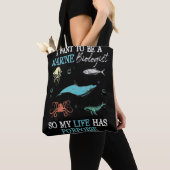 Marine Biology Want To be A Marine Biologist Tote Bag (Dichtbij)