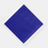 Marine Blauw Diner Papier Servet (Hoek)