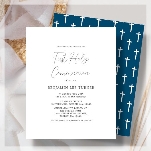 Marine Blauw | Eerste uitnodiging tot inschrijving