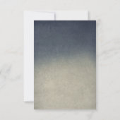 marine blauw en goud RSVP (Achterkant)