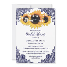 Marine Blauw en Zonnebloem Bridal