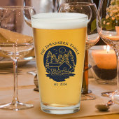 Marine Blauw Familie Lake House nautische anker ri Glas