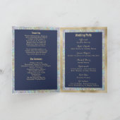 Marine blauw goud zilver holografische glitter Pro Programma (Binnen)