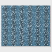 Marine Blauw Herten Fawn Spots Cadeaupapier (Vlak)