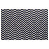 Marine Blauw Modern Chevron Grote Schaal Stof (Yard (91,4 cm))
