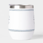 Marine Blauw Nautische Boot Wiel Blauwe Sterren (Rechts)