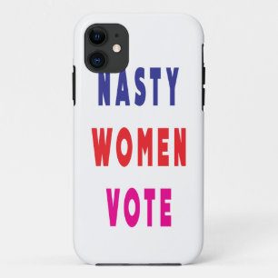 Marine Blauw Rood Roze Magenta Nasty Vrouwen Stem Case-Mate iPhone Case