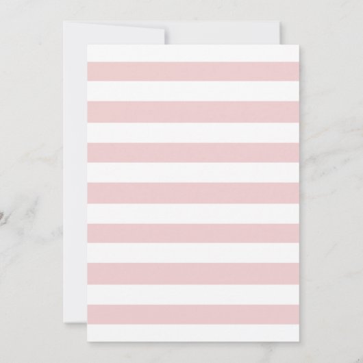 Marine Blauw & Roze Bloemen Afstudeerfeest Kaart (Achterkant)