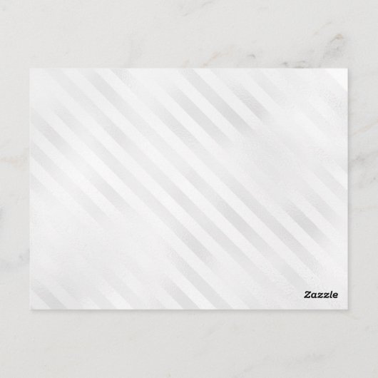 Marine Blauw Zilveren Ballon Glitter 50ste Verjaar Briefkaart (Achterkant)