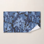 Marine Blauwe Camouflage, Militair, Leger Bad Handdoek (Handdoek)