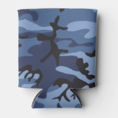 Marine Blauwe Camouflage, Militair, Leger Blikjeskoeler (Voorkant)
