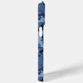 Marine Blauwe Camouflage, Militair, Leger Case-Mate iPhone Case (Achterkant / Rechts)
