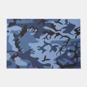 Marine Blauwe Camouflage, Militair, Leger Deurmat (Voorkant)