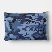 Marine Blauwe Camouflage, Militair, Leger Etui (Achterkant)