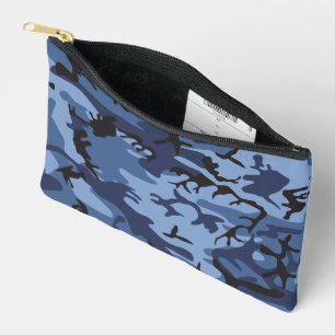Marine Blauwe Camouflage, Militair, Leger Etui