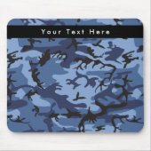 Marine Blauwe Camouflage, Militair, Leger Muismat (Voorkant)