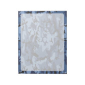 Marine Blauwe Camouflage, Militair, Leger Notitieblok (Linkerzijde)