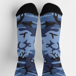 Marine Blauwe Camouflage, Militair, Leger Sokken