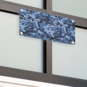 Marine Blauwe Camouflage, Militair, Leger Spandoek (Buitenkant Gebouw)