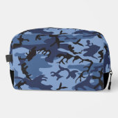 Marine Blauwe Camouflage, Militair, Leger Toilettasje (Voorkant)