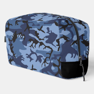 Marine Blauwe Camouflage, Militair, Leger Toilettasje
