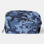 Marine Blauwe Camouflage, Militair, Leger Toilettasje (Achterkant)