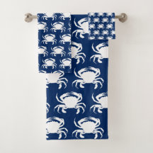 Marine Blauwe en Witte Krabben