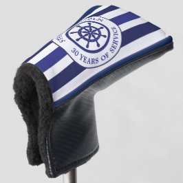 Marine Blauwe Kapiteinsstuur Dienstjaren Pensioen Golfheadcover
