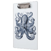 Marine blauwe octopus illustratie door Ernst Haeck Klembord (Links)
