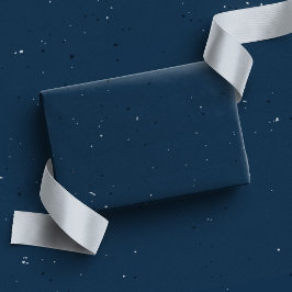 Marine blauwe vlek eenvoudige leuke outdoor vakant cadeaupapier