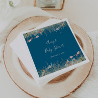 Marine Blíj Kleurrijke Boho Wilde Bloem Baby Showe