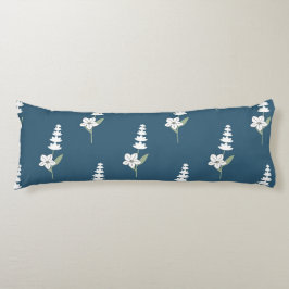 Marine Bloemen Boheems Botanisch Patroon Lichaamskussen