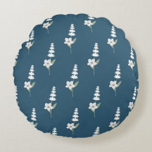 Marine Bloemen Boheems Botanisch Patroon