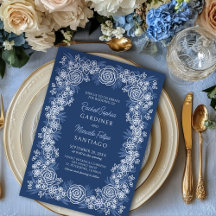 Marine Bloemen Rustieke Bruiloft