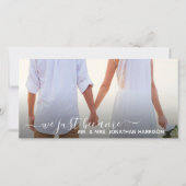 Marine Bloemlantaarns Foto Net Getrouwd Website Aankondiging (Voorkant)