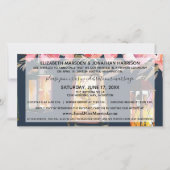 Marine Bloemlantaarns Foto Net Getrouwd Website Aankondiging (Achterkant)