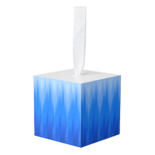 Marine Blues Ombre Wave tissue box Decoratie