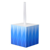 Marine Blues Ombre Wave tissue box Decoratie (Achter hoekig)