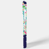 Marine Bohemian Paisley Custom Monogram Case-Mate iPhone Case (Achterkant / Links)