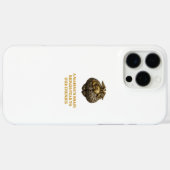 Marine Brain iPhone Hoesje – Onverschrokken Milita (Achterkant (horizontaal))