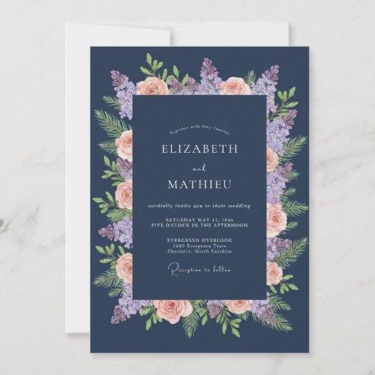 Marine Bruidsbloem Laureaat Kaart (Voorkant)