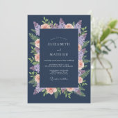 Marine Bruidsbloem Laureaat Kaart (Staand voorkant)