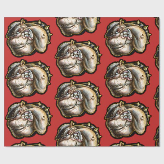 Marine bulldog Chesty papier (Vlak)