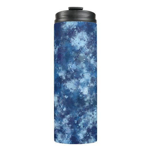 Marine Camo Travel Mug Thermosbeker (Voorkant)