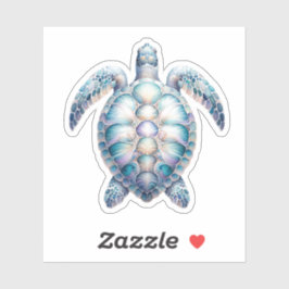 Marine Charm Stickers Zeeschildpad