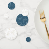 Marine Corner Floral Boho Bruiloft Confetti (Groep)