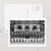 Marine Corps Band, begin jaren 1900 Briefkaart (Voorkant / Achterkant)