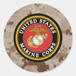Marine Corps Digital Camo Sticker